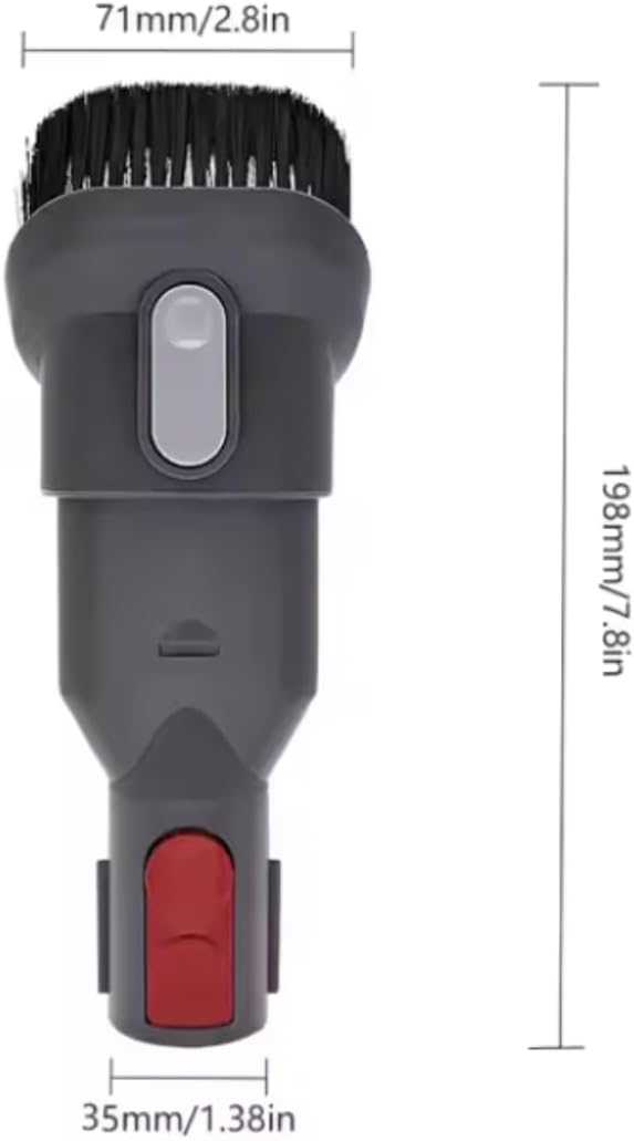 Multi-Tool 6-in-1 Accessory Kit for Dyson Cordless V7–V15, Includes Quick Release Hose