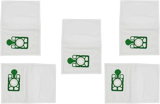 5-Pack Microfibre Dust Bags for Numatic Henry, Hetty, Basil & James Vacuum Cleaners