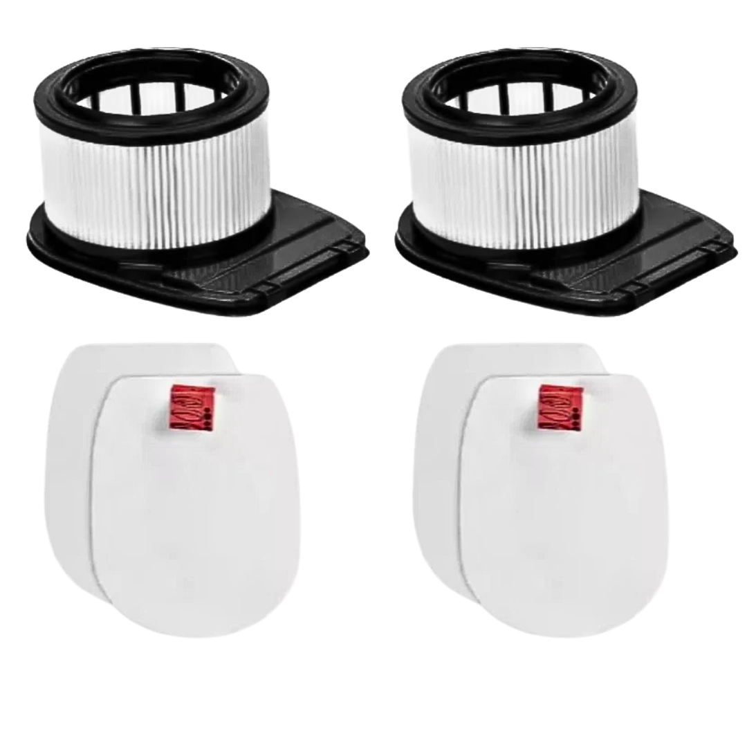 Replacement HEPA Foam Felt Filters 2 Pack Compatible with Shark IZ201UK IZ202UK IZ251UK