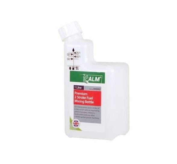 2 x Stroke Fuel Mixing Bottle - White