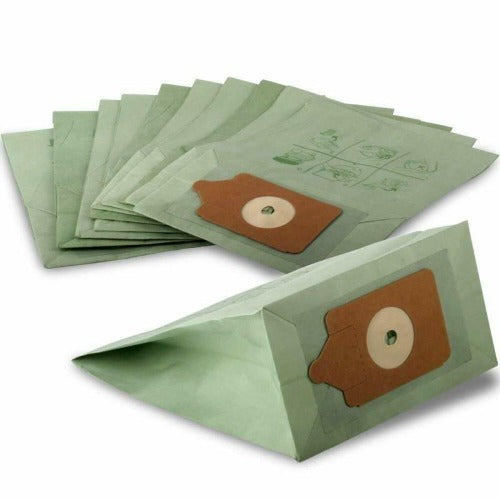 Paper Dust Bags Double Layer for Numatic Henry Hetty Hoover Pack of 10