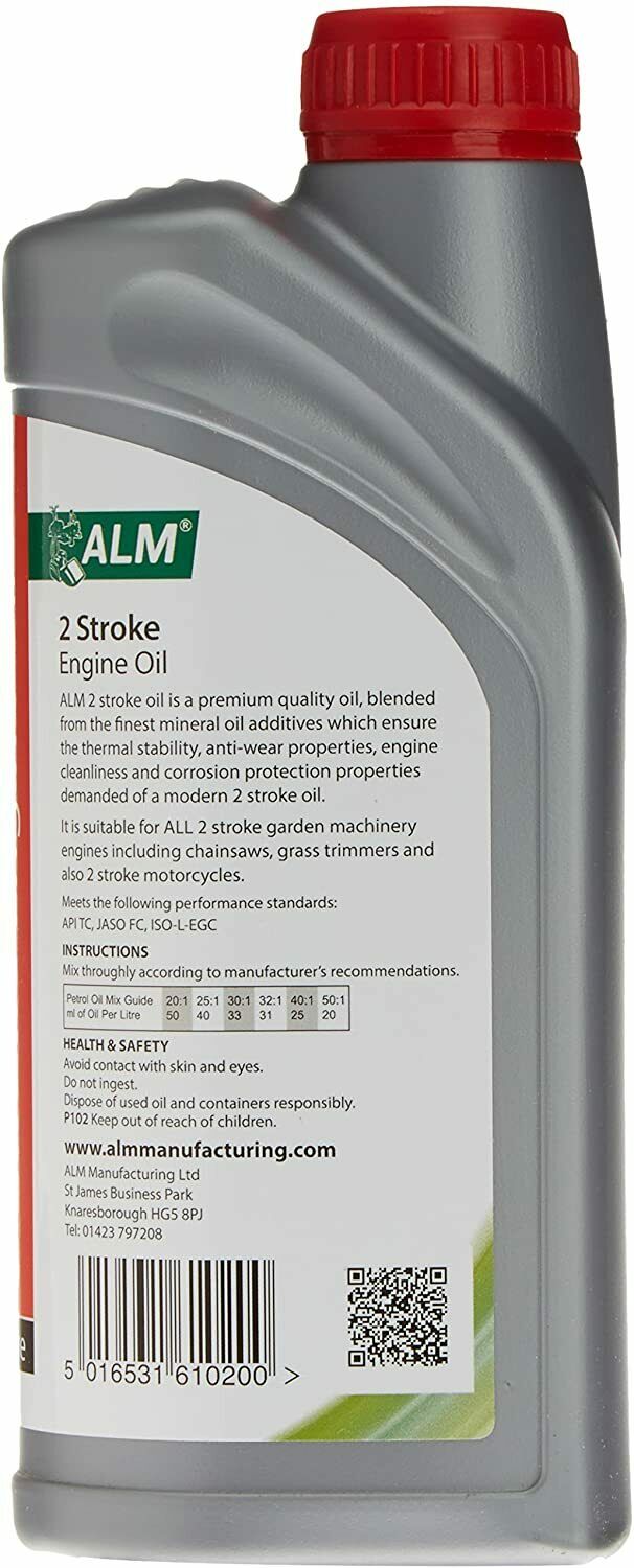 ALM Manufacturing OL202 1 Litre 2 Stroke Oil