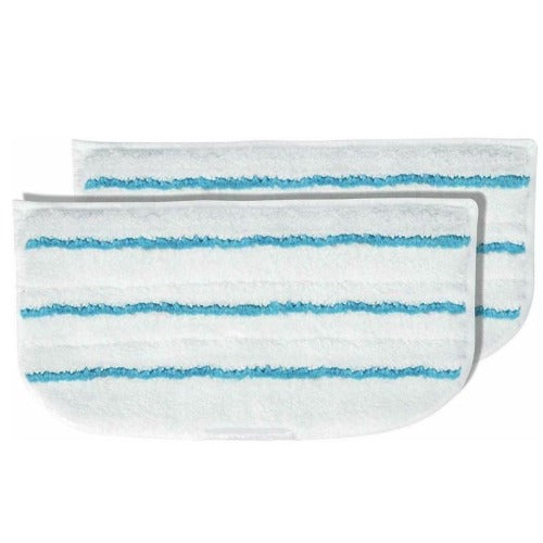 2 x Microfibre Cleaner Pads For Black & Decker Steam Mops