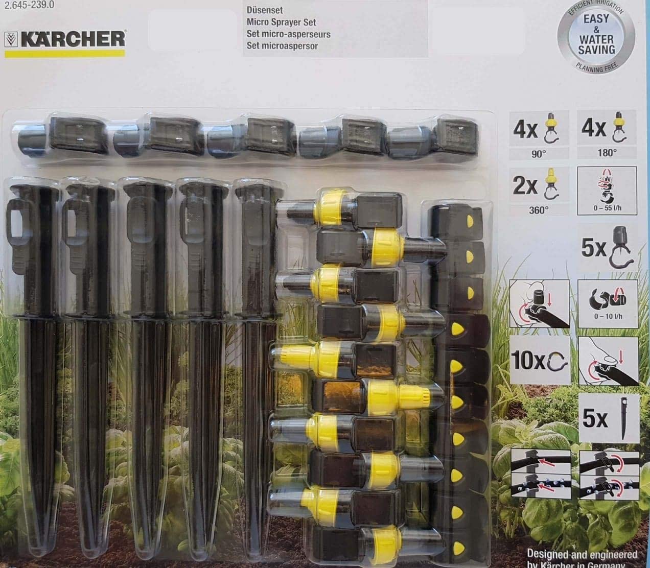 Karcher Micro Sprayer Set for Garden Irrigation System