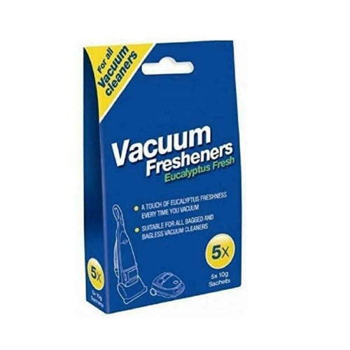 Eucalyptus Air Fresheners For All Vacuum Cleaner Pack of 5