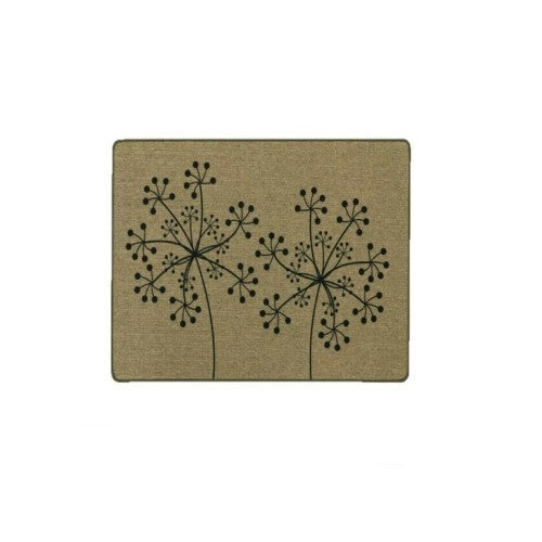 Indoor Dandelion Beige Elegance Door Mat Machine Washable 50cm x 75cm