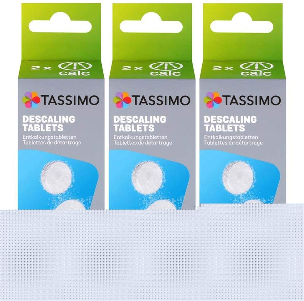 Pack of 3 Tassimo Bosch Descaling / Decalcifying Tablets
