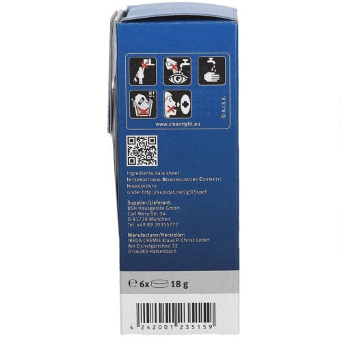 Bosch Decalcifying Tablets for Coffee Machines, 6 Tablets