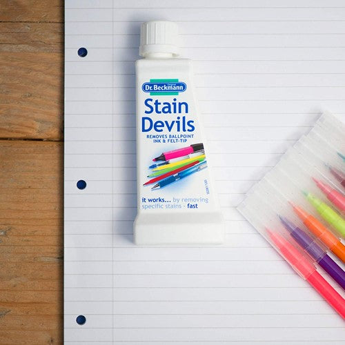 Dr Beckmann Stain Devils Ballpoint Ink & Felt Tip Remover (50ml)