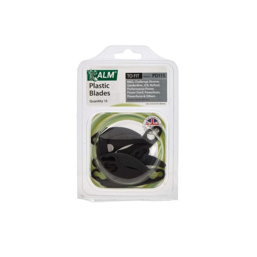 ALM Lawn Mower Plastic Blades PD115
