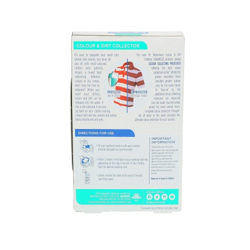 Dr Beckmann Colour and Dirt Collector (Pack of 10 Microfibre Sheets)