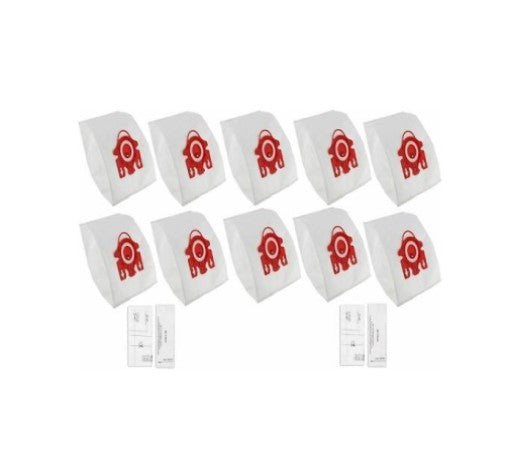 10 Dust Bags For Miele HyClean FJM Compact C2 C1 S700 and S6000 Series + 4 Filters