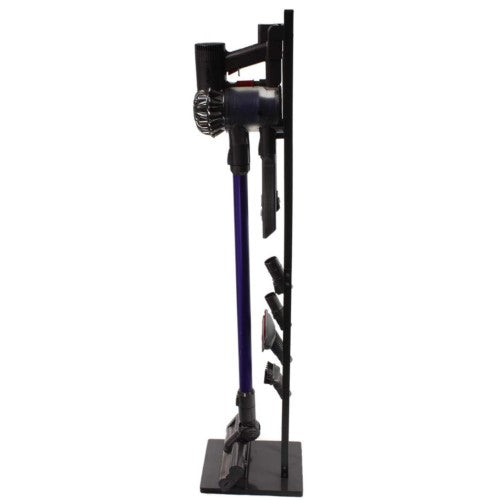 Rack Holder Freestanding Metal Cordless Cleaner and Accessories
