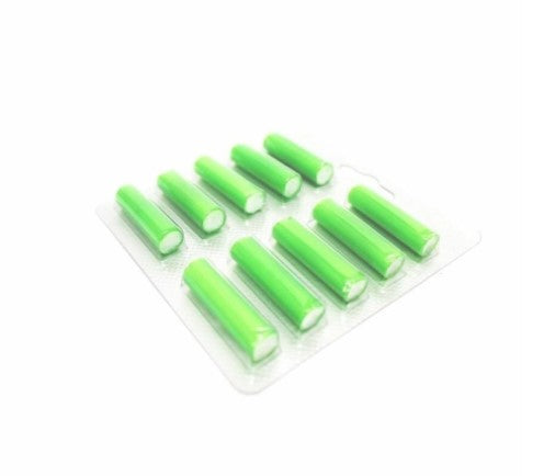 Universal Vacuum Cleaner Air Fresheners Green Strong Flagrance Pack of 10 Pellet