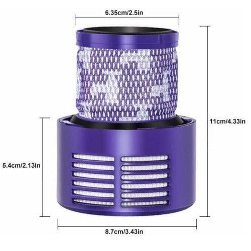 HEPA Filter For Dyson V10 SV12 Cordless Vacuum Animal Absolute