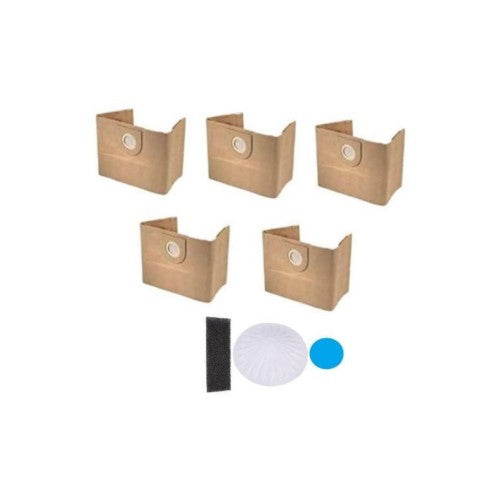 Hoover 5 Dust Bags & Filter Set For Vax 6131 5120 8131