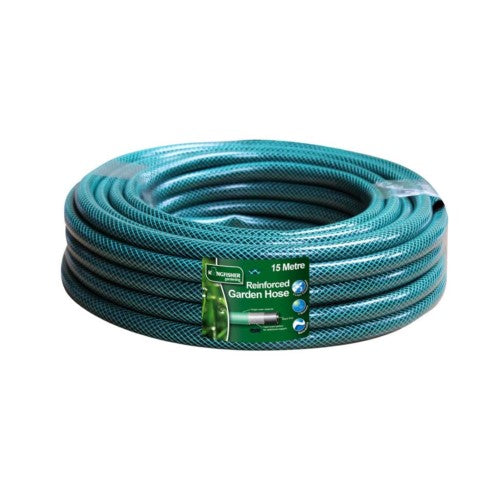 15m Multipurpose Kingfisher Garden Hose For 4 Seasons 3 Layer