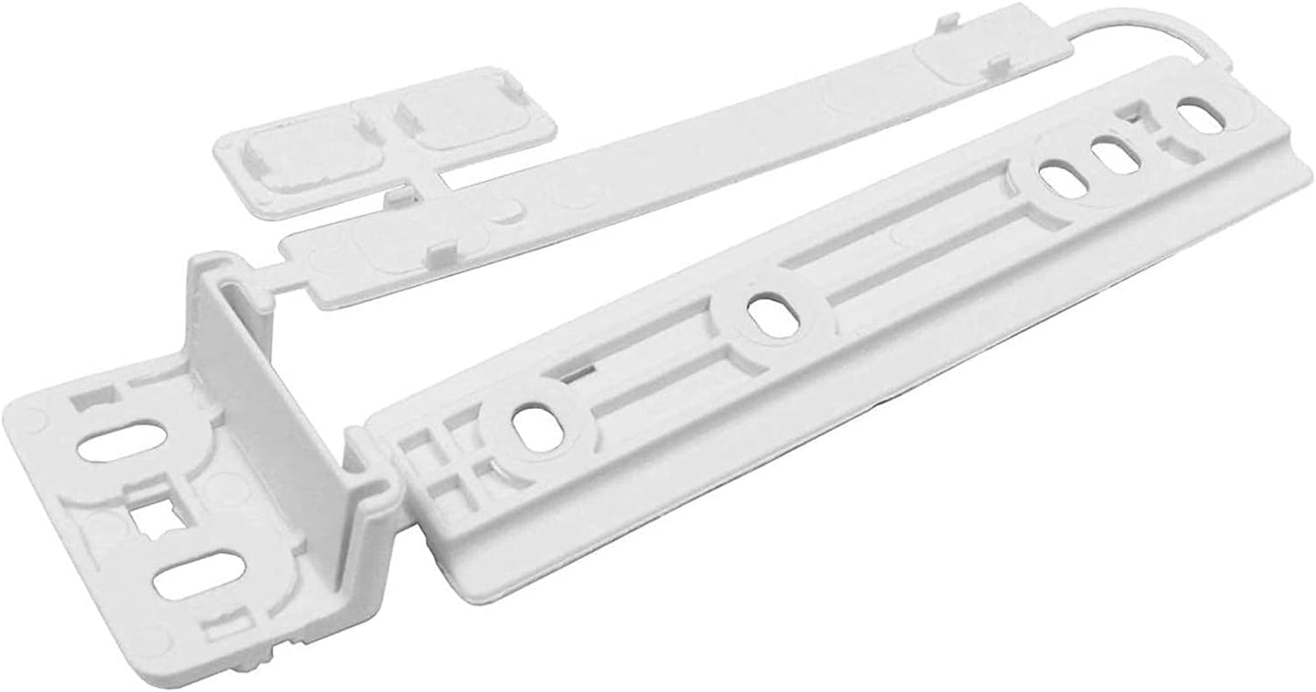 Find A Spare 2 x Door Slider Kit Fridge Freezer Door Plastic Mounting Slide Bracket Fixing Kit Compatible AEG Hotpoint Zanussi Fridge Freezers