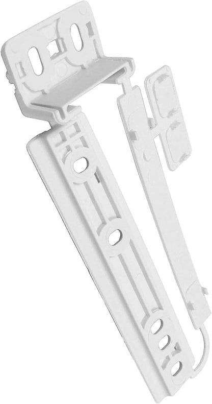 Find A Spare 2 x Door Slider Kit Fridge Freezer Door Plastic Mounting Slide Bracket Fixing Kit Compatible AEG Hotpoint Zanussi Fridge Freezers