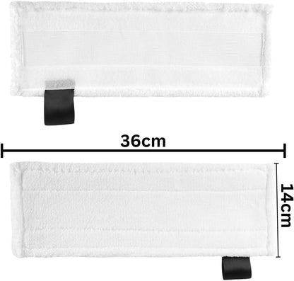 FIND A SPARE 4 Pack Karcher Steam Cleaner Pads, Karcher Steam Cleaner Accessories, Compatible for Karcher Easyfix Sc2 Sc3 Sc4 Sc5 Series Karcher Steam Cleaner Cloths (4)