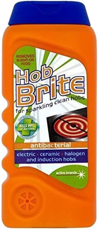 Hob Brite Genuine Oven Cooker Ceramic Cream Cleaner 300ml & Scraper Kit