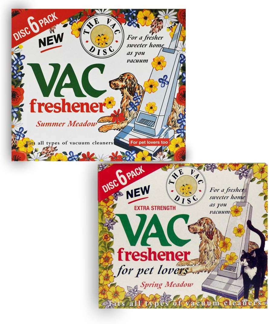 Vac Vacuum Cleaner Freshener Spring and Summer Meadow Hoover Disc For Pet Lovers, Air Freshener - Combo Pack(12 Disc)