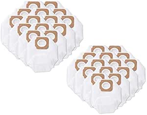 FIND A SPARE Pack of 30 White Dust Bags For Gtech HyLite Series Vacuum Cleaner