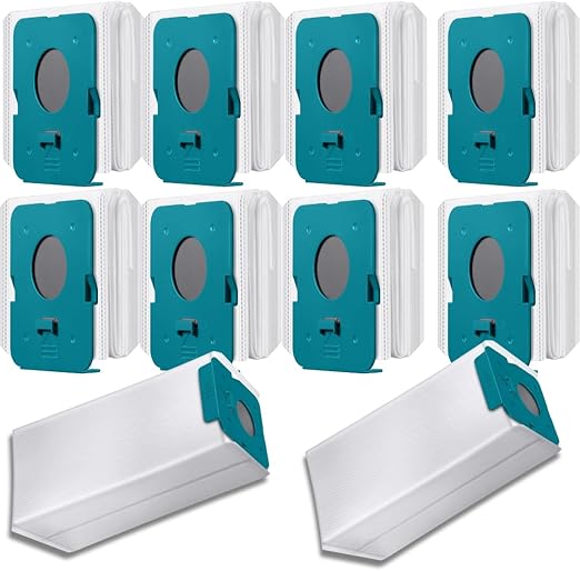 FIND A SPARE 10 Pack VCA-ADB953 Dust Bags Compatible with SAMSUNG BESPOKE Jet Cordless Stick Vacuum Cleaner, Large Capacity Disposable Replacement Bags, All in One Clean Station Accessories Set