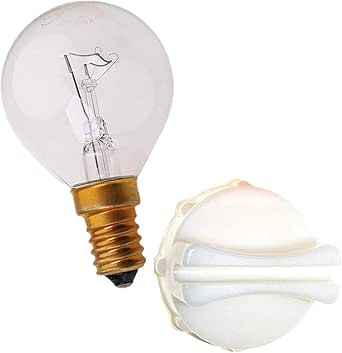 Find A Spare Oven Light Bulb 300c 40W E14 With Glass Lens Removal Tool For Bosch Neff Siemens