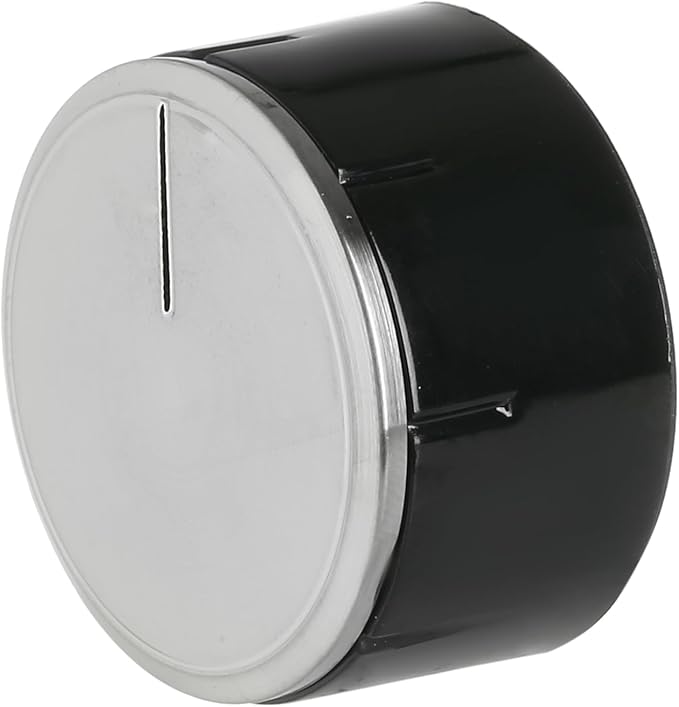Hob Dial Knob for Bosch Oven Models – 32mm Replacement Switch, Silver & Black Finish