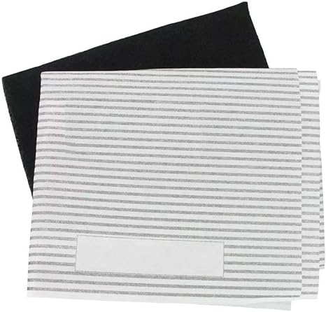 Universal 60cm Cut-to-Size Cooker Hood Filter Kit – 2x Grease + 1x Odour Filter (3 Pack)