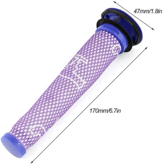 Washable Pre-Motor Cone Filter (3-Pack) for Dyson DC58 DC59 DC61 DC62 V6 V7 V8