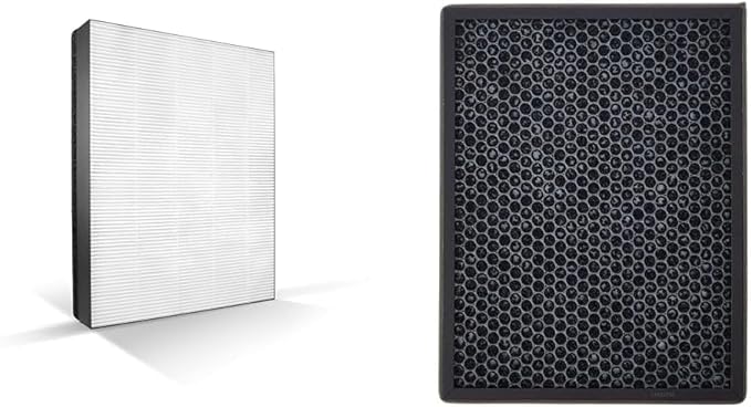 FIND A SPARE Filter Replacement Set FY2422 FY2420 for Philips Series AC2889 AC2887 AC2882 Series 2000i, AC3829 Series 3000i Air Purifiers FY2422/30 FY2420/30,H13 Activated Carbon