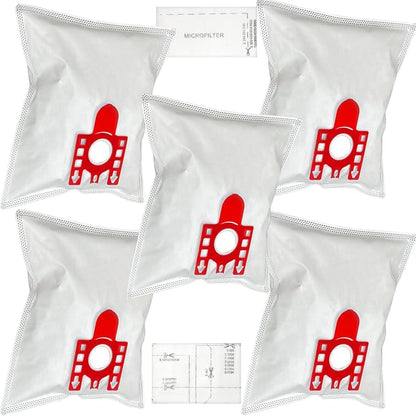 Vacuum Cleaner Dust Bags Type FJM 3D For Miele S700 S4000-S4999 S241-S256i Pack of 5