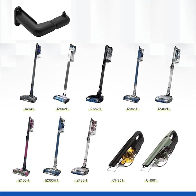 FIND A SPARE Black Wall Mount Bracket For Shark Hoover Dyson Vac V8 V10 V11 Cordless Cleaner With 2 Screw & Plugs