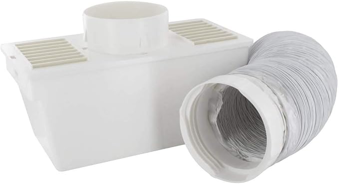 Universal Indoor Condenser Vent Hose & Box – 4" / 1m Tumble Dryer Accessory