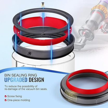 Upgraded Dust Bin Replacement for Dyson V11, V15, SV14, SV15, SV22 – Fits Large Bin 970050-01 & 965443-01