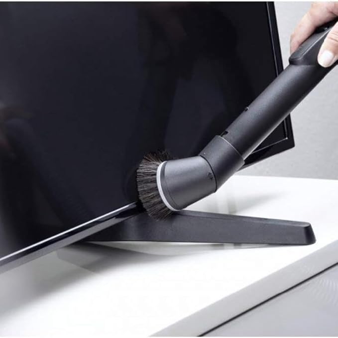 Compatible Miele SSP10 Round Dusting Brush Attachment for All Miele Vacuum Cleaners