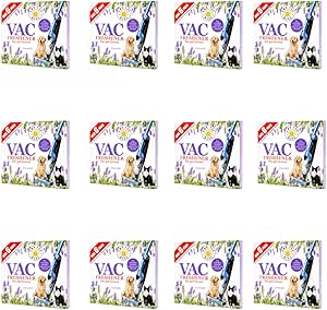 12 X Pack Vac 72 Vac Fresheners Lavender Extra Strength Powerful Scent For All Vacuum Hoover Handheld Bagless And Bagged Cleaners Pet Lovers (12 x 6 PACK)