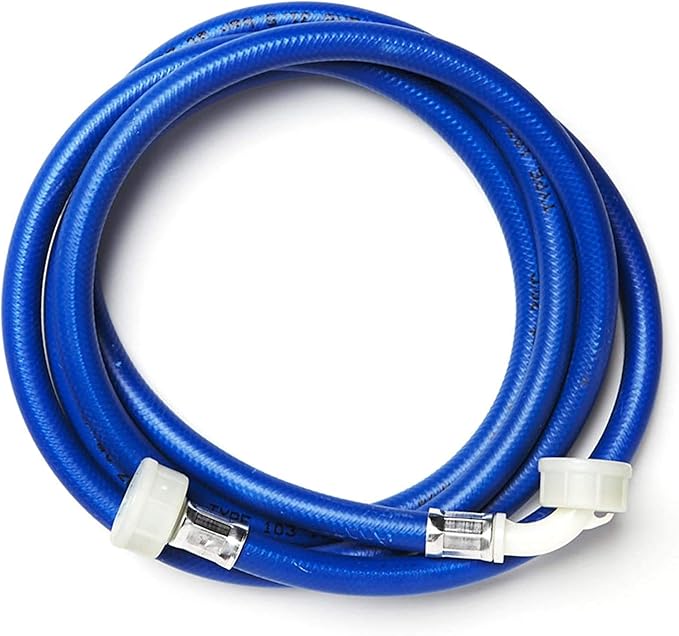 Universal Washing Machine Inlet Hose (2.5m) with 2.5m Drain Hose Extension