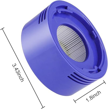 Dyson V7/V8 SV10 Compatible Purple HEPA Rear Filter, Alternative to 967478-05 & 967478-01