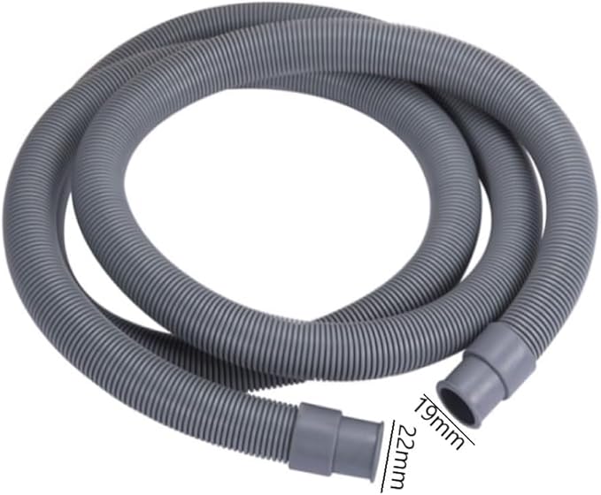 2.5m Cold Water Supply Hose & 2.5m Waste Water Extension Kit – Universal Fit
