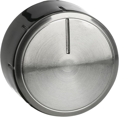 FIND A SPARE Oven Hob Control Knob Compatible with Bosch Cooker (00617961) – Silver & Black Dial Switch Replacement for Bosch Models PCC615, PCP615, PCQ715, PCR715, PCS815 & More – 32mm Diameter