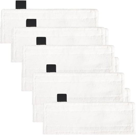 5-Piece Microfibre Floor Cloth Set for Karcher EasyFix SC2–SC5 Nozzles