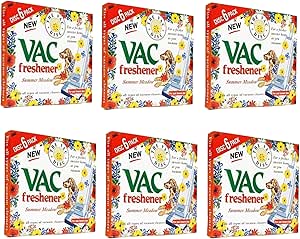 Summer Meadow Vacuum Freshener Discs, Extra Strength – 36-Pack (6 Boxes of 6)