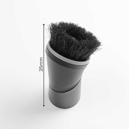 FIND A SPARE Replacement 35mm Round Dusting Brush Tool Head Attachment Type SSP10 For Miele Classic C1 Complete C2 Complete C3, S2 S5 S8 HX1 HX2 CX1 Series Vacuum Cleaner