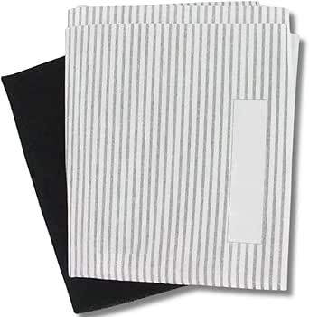 Universal Cooker Hood Grease & Odour Filter Kit – 2 Grease + 1 Carbon Filter