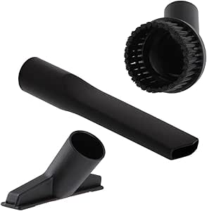 35mm Mini Nozzle Kit – Black 3-Piece Set for Shark Upright Hoover Cleaners