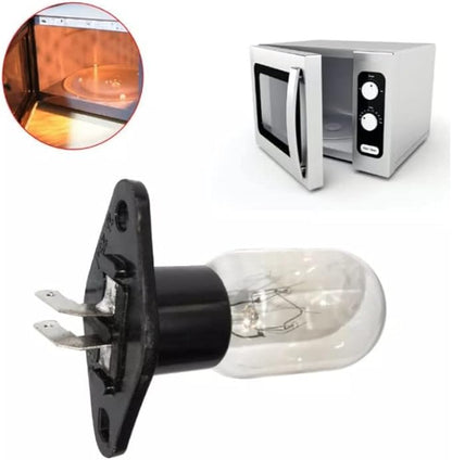 20 W 240 V Microwave Oven Lamp Bulb – T170 Z‑187, E14/E12 Base, Compatible with Samsung & Bosch
