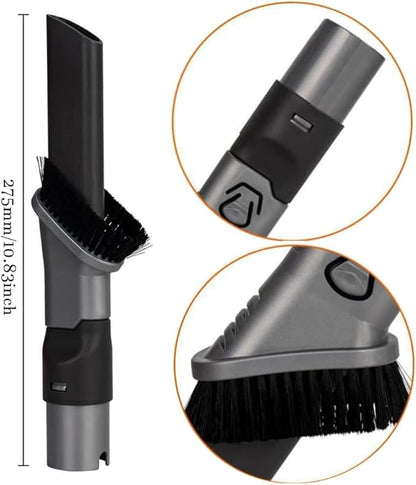 Compatible Shark 2 in 1 crevice and dusting brush tool nozzle end attachment for Lift Away Duo Clean Rotator Upright Hoover Vacuum Cleaner